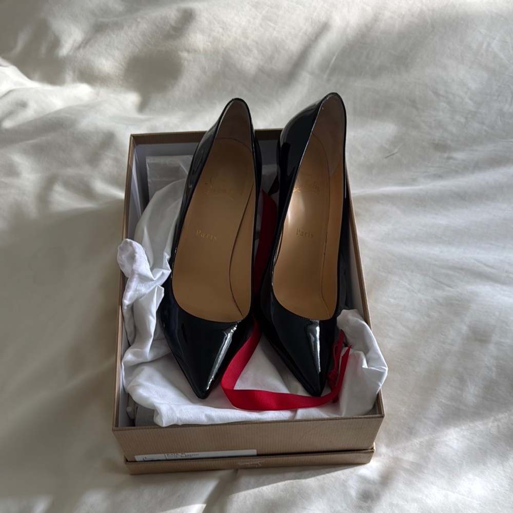 Kate 85mm Elegant Black Women's Heels